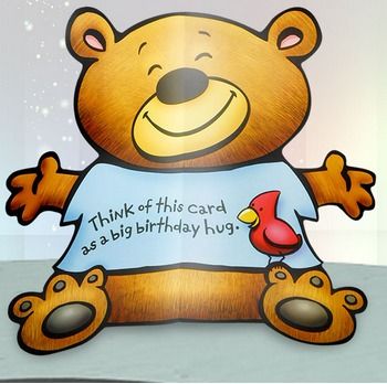 Big Birthday Hug Jumbo Card 