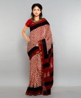 Pure Rajasthani Cotton Saree