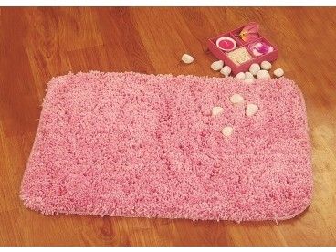 Bath Mat Solid Pink