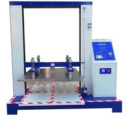 Box Compression Tester - Digital Load Measuring Arrangement, Movable Plate with Over Travel and Under Travel, Real-Time Compression and Deflection Measurement