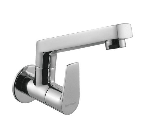 Sink Cock With Swivel Casted Spout (Wall Mounted)