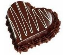 Heart Shape Chocolate Cake