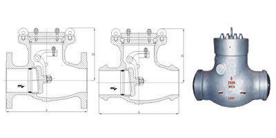 Pressure Seal Swing Check Valve