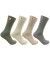 Ribbed Mens Formal Calf Length Socks