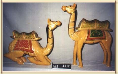 wooden camel