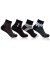 Men's Semiformal 4 Pair Cotton Ankle Socks