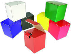 Colourful Corrugated Box