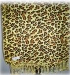 100% Viscose Animal Print Shawl