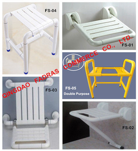 Bathroom Fold-up Shower Chairs for Disabled Elderly People