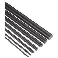 Black Delrin Round Rod By KRUPA POLYMERS
