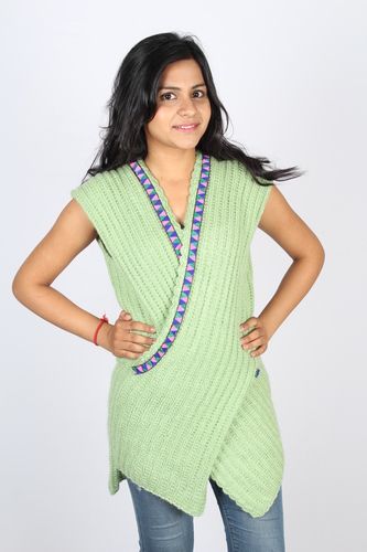 Designer Hand Knitted Ladies Tops