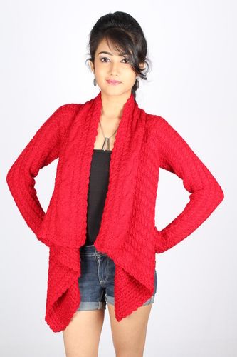 Hand Knitted Ladies Shrug