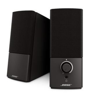 Multimedia Speaker System - Advanced Audio Performance | Elegant Dual Speakers, Volume Control, Auxiliary Input