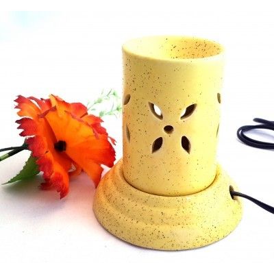 Yellow Ceramic Glass Aroma Diffuser
