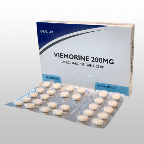 Amidarone Tablet Bp (Viemorine 200 Mg)