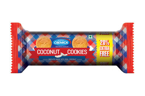 Coconut Cookies - Optimum-Grade Ingredients, Variety of Shapes and Packing Sizes