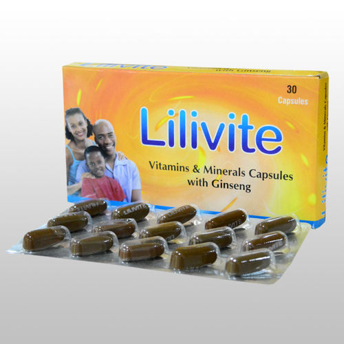 Lilivite Capsules With Ginseng