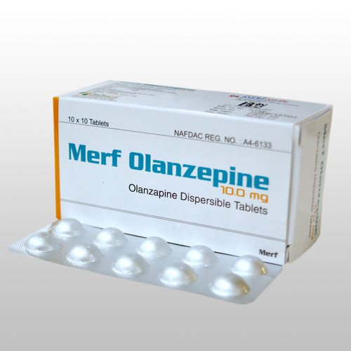 Merf Olanzepine Tablet 10.0 Mg