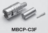Slim BNC Crimp Plugs