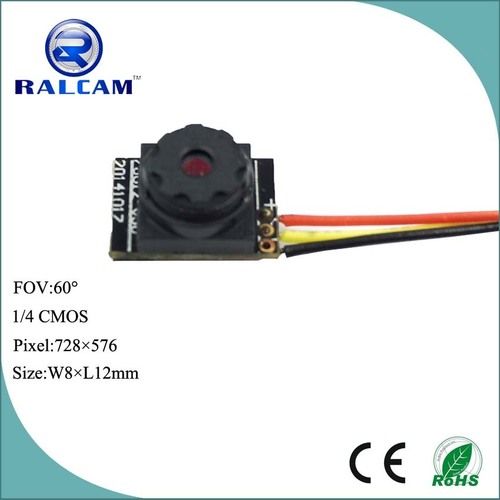 728*576 Resolution 50cm~infinity Dof 8mm Camera Module For Endoscope Spy Bathroom Surveillance Monitoring