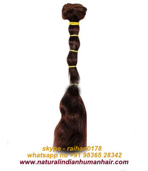 Remy Single Drawn Machine Weft Human Hair Extension