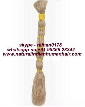 Remy Single Drawn Natural Human Blond Hair Extension