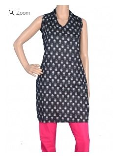 Designer And Stunning Black Kurti