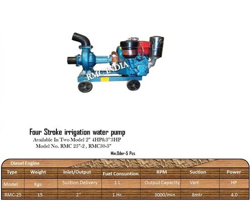 Four Stroke Irrigation Water Pump