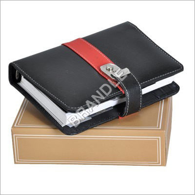 Colored Genuine Leather Diary Cover