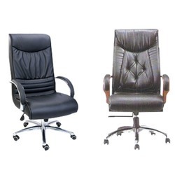 White & Purple Executive Chair