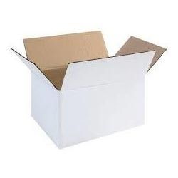 White Corrugated Box