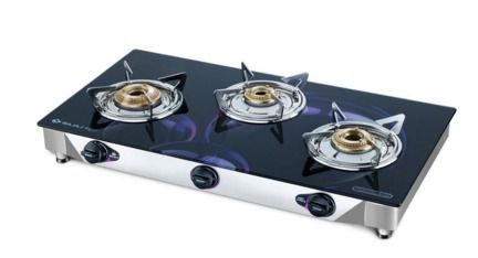 Bajaj Majesty Jewel Bubble Burner - Aluminium Pressure Die Cast Mixing Tube, Laser Cut Body with Stainless Steel Dip Tray and Jumbo Burner