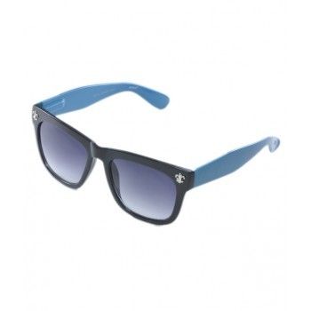Adine Blue-Black Frame Wayfarer Sunglasses