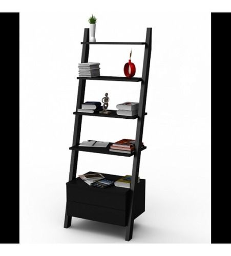 Black Porto Book Shelf