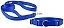 Dogspot Nylon Leash & Collar Set Blue