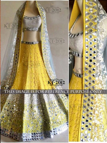 Craftsvilla - Rs. 1,999 by Nyalkaran. Click here to buy: http://www. craftsvilla .com/catalog/product/view/id/1766885/s/nyalkaran-red-and-yellow-different-style-of-embroidered-designer-semi-stitched- lehenga-choli/ | Facebook