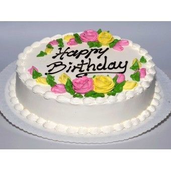 Flower Birthday Cake