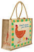 Printed Jute Shopping Bags