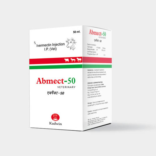 Abmect-50 Ivermectin Injection I.P. (Vet) 