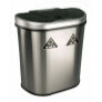 DZT-70-11R Stainless Infrared Sensor Trash Can Waste Bin Litter Bin