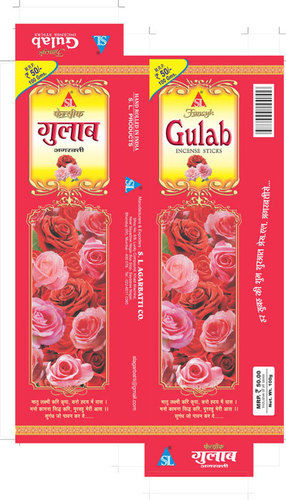 Gulab Agarbatti - Premium Rose Incense Sticks | Long-Lasting Aroma Preservation, Carefully Packed for Enhanced Fragrance 