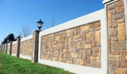 Traditional Boundary Wall Construction Service