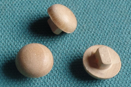 Fancy Wood Button (Beads)