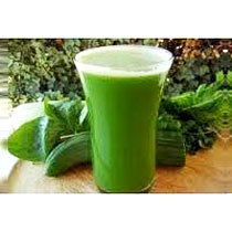 Golden Basil Leaves Juice