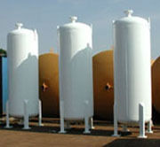 Cylindrical Fuel Storage Tank