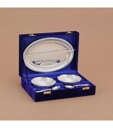 Silver Bowl and Tray Sets