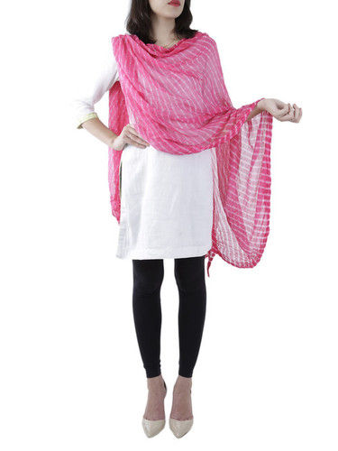 Bandhej Mothra Dupatta Scarf Chiffon