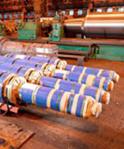 Green Cast Steel Roll