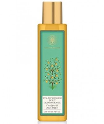 Cold-pressed Body Massage Oil Eucalyptus & Black Pepper