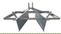 Bund Maker - Mild Steel Angle Iron Frame, Adjustable Disc Angles and Widths for Optimized Irrigation Bunds